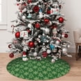 thumbnail image 5 of Sikiie Christmas (2) 30-48 inches {designName} Print Christmas Tree Skirt Snowman Xmas Tree Skirt with Edge Christmas Decorations for Holiday Party30", 5 of 7