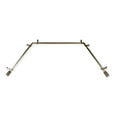 thumbnail image 3 of Lolani 13/16" Bay Window curtain rod 20"-36", 38"-72" - Antique Brass,(ABay-96-4), 3 of 3