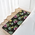 thumbnail image 6 of SKYSONIC Cactus Botanical Flowers Kitchen Mats Washable Long Floor Runner Rug Non-Slip Fatigue Area Rugs Fashion Absorbent Doormat Cushioned for Farmhouse Home Bath Indoor Outdoor Decor 39x20 in, 6 of 7