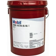 Mobil 5 Gal Pail, Mineral Way Oil ISO Grade 32, SAE Grade 6