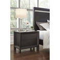 thumbnail image 2 of Modus Chloe 2 Tiroir en Bois Massif Table de Chevet en Basalte Gris, 2 of 6