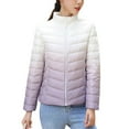 thumbnail image 2 of Womens Coats Winter Stand Up Collar Down Jacket With Zipper Lightweight And Versatile Slim Down Jacket With Pockets For Winter Cute Clothes Winter Coat for Women,Womens Zip Up Jacket 3XL, 2 of 4