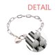 thumbnail image 3 of Nombre país bandera palestina Pulsera de cadena de corazón joyería encanto moda, 3 of 3