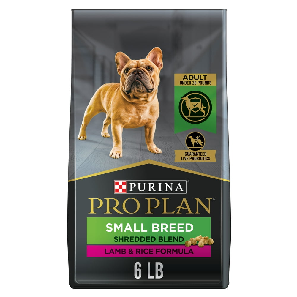 Purina Pro Plan High Protein Small Breed Dog Food Shredded Blend Lamb Rice Formula 6 Lb Bag purina-pro-plan-high-protein-small-breed-dog-food-shredded-blend-lamb-rice-formula-6-lb-bag