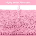 thumbnail image 2 of SNNROO Plush Cream Microfiber Bath Rug  20” x 30”  Non-Slip, 2 of 9