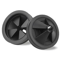 XYRSRUW 2PCS Garbage Disposal Splash Guard, Upgraded EPDM Rubber Sink Baffle, Premium Waste Disposer Drain Cover, Anti-Splash Kitchen Appliance Protector