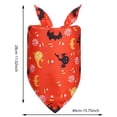 thumbnail image 2 of Cat Dog Bandanas Halloween Pet Dog Bandanas Small Medium Dog Scarf Small Dog Cat Puppy Bibs Pet Supplies Neck Dog Accessories, 2 of 4
