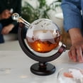 thumbnail image 6 of Viski Globe Decanter and Whiskey Tumblers Set for Home Bar, Gifts for Men, 6 of 8