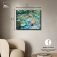 thumbnail image 5 of Lily Pad Dog Rustic Chic Farmhouse Canvas Wall Art by Art Remedy, Black Floater Frame, 30"x24", 5 of 7