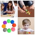 thumbnail image 2 of QJUHUNG 24PCS Korean Traditional Play Game Gonggi Jack Stone Pebbles Set Colorful Stone Catching Game Hand Eye Coordination Stone Training Toy Throwing Stones Game For Kids, 2 of 7