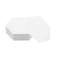 thumbnail image 1 of Visland 300 Pcs Piecing Paper Hexagon Quilting Templates Set 10mm 22mm 36mm Piecing Paper Templates for Quilting Sewing DIY Patchwork, 1 of 8