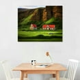 thumbnail image 2 of GOSMITH Wall Art Canvas Living Room Iceland Poster Pictures Bedroom Prints Decor, 2 of 4