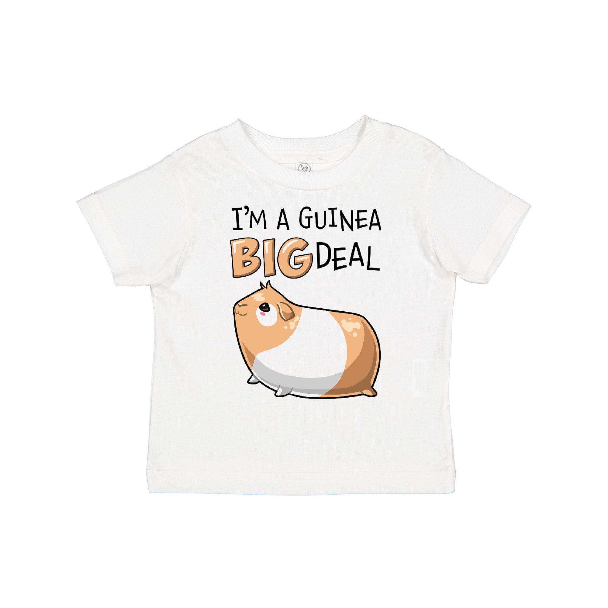 Inktastic I'm a Guinea Big Deal with Cute Guinea Pig Boys or Girls Toddler T-Shirt