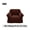 Coffee, variant on 1pc Stretch Sofa Slipcover Lightweight Breathable Elastic Full Cover with Skirted Design Soft Cool Comfort Machine Washable Local Warehouse Fast Delivery