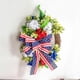 thumbnail image 2 of Bowknot Corona Del Día De La Independencia De Los Estados Unidos Corona Simbólica Del Día Nacional Corona Funcional Del Patriotismo Corona De Vacaciones Corona De Oficina Para El Festival Methold HA021108-00, 2 of 7