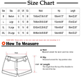 thumbnail image 5 of Blmnix Linen Shorts Shorts for Women Long Shorts Pleated Shorts High Blue Loose Womens Athletic Shorts,S, 5 of 5