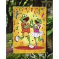 thumbnail image 3 of Frog Swing Dancing Garden Flag, 3 of 3