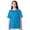 Sapphire, variant on Crown Craze® Youth Short Sleeve T-Shirts 100% U.S. Cotton Crewneck Solid Tee Shirt (Black, S)