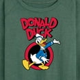 thumbnail image 3 of Mickey & Friends - Donald Duck - Women's Lightweight French Terry Long Sleeve Shirt, 3 of 5