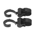 thumbnail image 1 of 2pcs  Hooks Mommy Bag Hanger Organizer Clip  360 Degree Rotating, 1 of 8