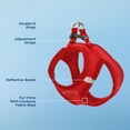 thumbnail image 3 of Best Pet Supplies Voyager par Peluche Harnais, Petit, Rouge, 3 of 3