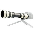 thumbnail image 2 of Zeiwohndc White 420-800mm F/8.3-16 Super Telephoto Lens Manual Zoom Lens for DSLR Cameras, 2 of 8