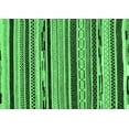 thumbnail image 1 of Ahgly Company Indoor Rectangle Abstract Emerald Green Modern Area Rugs, 6' x 9', 1 of 4