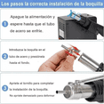 thumbnail image 4 of Estacion de soldadura BLOOSOM Tipo Lápiz pistola de calor 2 en 1, 4 of 4