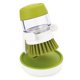 thumbnail image 1 of Cepillo dispensador de jabón para fregar la palma con bandeja de goteo, cepillo de lavado para platos, ollas, sartenes, limpieza del fregadero, 2 piezas Botao, 1 of 5