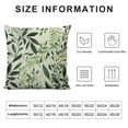 thumbnail image 5 of RUIYC Pillow Covers Plush Decorative White and Green Throw Pillows Covers, Pillow Covers for Home, Sofa, Western Couch, Living Room, 5 of 5