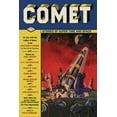 thumbnail image 2 of Retrosci-fi 11x14 Black Ornate Wood Framed with Double Matting Museum Art Print Titled - Comet: Giant Space Gun, 2 of 4