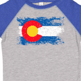 thumbnail image 4 of Inktastic Colorado Flag Distressed Look Boys or Girls Toddler T-Shirt, 4 of 5