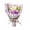 Purple#020, variant on 1 Pack Mini Knitted Crochet Yarn Bouquet Handheld Artificial Knitted Flowers for Home Decor and Gifting (Purple)