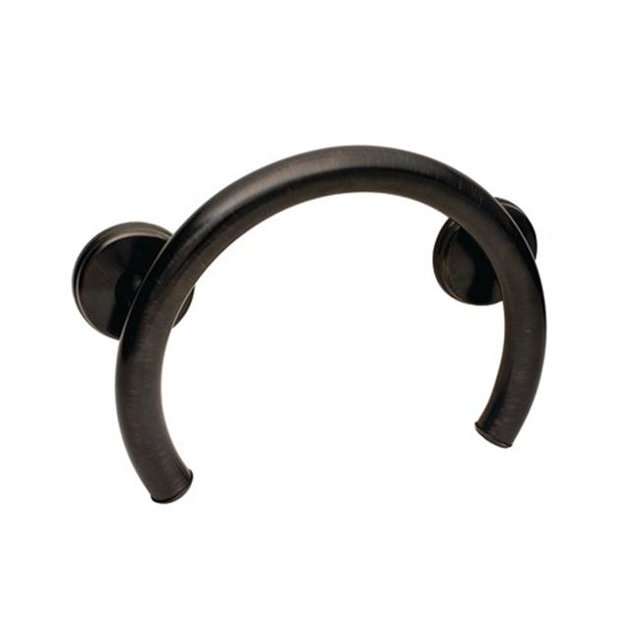 Grabcessories 61035 2-In-1 Tub & Shower RIng, Oil-Rubbed Bronze