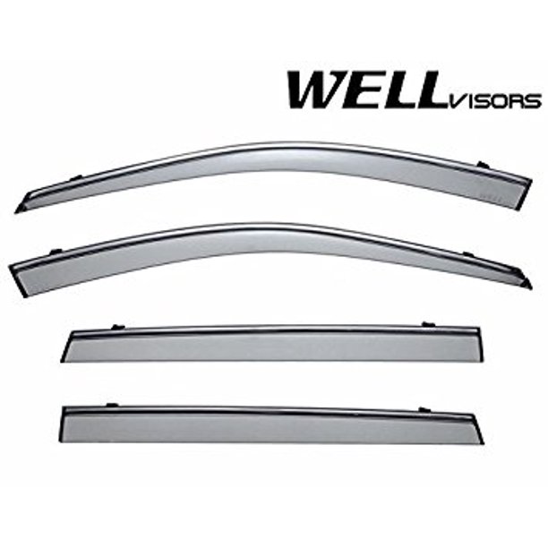 WellVisors Side Window Wind Deflector Visors Subaru Outback 2010 2011