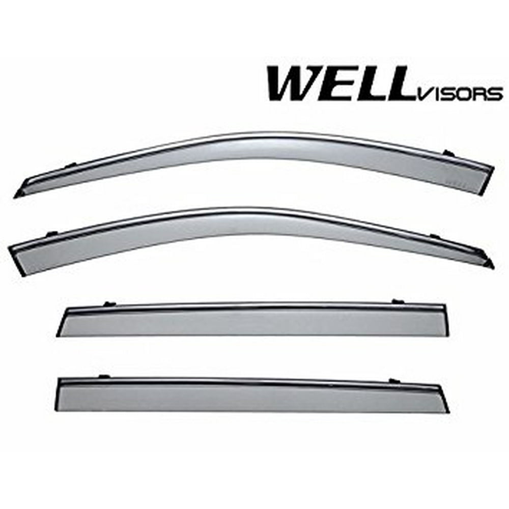 WellVisors Side Window Wind Deflector Visors Subaru Outback 2010 2011
