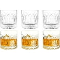 thumbnail image 2 of LEMONSODA Premium Double Rocks Whiskey Glasses - Set of 6 Cocktail Glasses - 12oz, 2 of 7