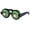 Green, variant on Novelty Blinking Winking Eye Glasses with Soft Nose Pads, Party Prank Props & Stage Gag Gift