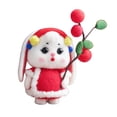 thumbnail image 3 of de fieltro de de , de inicio, muñeco de Animal de fieltro, llavero pequeño, regalo, manualidades DIY para el año 2023 del conejo , estilo c Sunnimix  Muñeca de fieltro, 3 of 8
