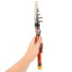 thumbnail image 4 of Mini Pocket Fishing Pole Carbon Fiber Hard Adjustable Mini Pocket Fishing Pole Mini Ultrashort Portable Compact Sea Casting Rod Accessory ANGGREK Otros, 4 of 8