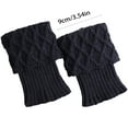 thumbnail image 2 of Festive Knitted Leg Warmers for Party Outfits and Dance Events with Holiday Pattern Design, 2 of 3