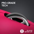 thumbnail image 5 of Logitech G PRO X Superlight 2 44000 DPI 8K Polling Wireless HERO 2 Sensor 60g Pro-Grade Mouse - Magenta, 5 of 5
