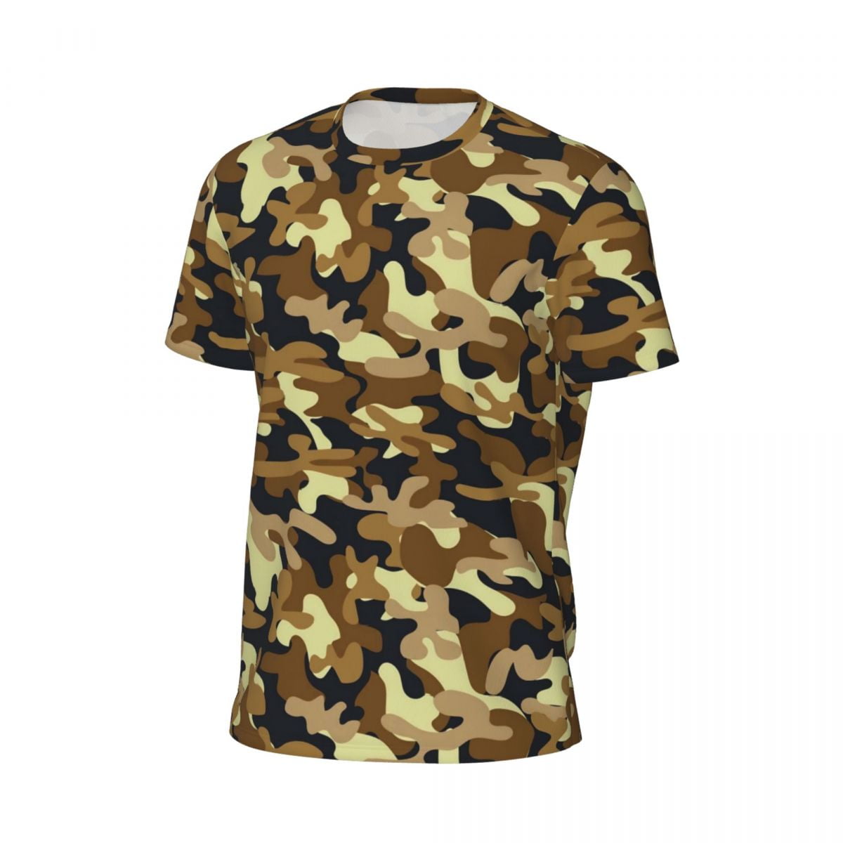 yellow camo top