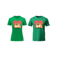 thumbnail image 2 of Playera En Duo Para Parejas De Capybara 14 De Febrero San Valentin Color Verde Talla Chica Marca Emil SaEs, 2 of 4