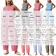 thumbnail image 3 of Neewe 2 Piece Plaid Print Sets for Women Outfits Sleeveless Round Neck Tank Tops Matching Sets for Women Elastic Waist Wide Leg, 3 of 7