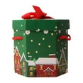 thumbnail image 2 of Caja de dulces navideñas,Caja de dulces navideñas Caja de noche pacífica Regalo,Caja de regalo navideña Caja de golosinas Caja de refrigerios,Caja de regalo de papel festivo Cajas, 2 of 8
