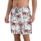 thumbnail image 2 of Balery Monkey Traje de Baño Estilo Hawaiano para Hombre, Shorts de Secado Rápido con Bolsillos-Medium, 2 of 6