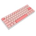 thumbnail image 1 of 61 Keys Mechanical Keyboard, Blue Switch Mechanical Keyboard Slight Feedback Dynamic Backlight Light Press Adjustable Light Speed USB C Wired  for Home, 1 of 7