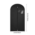 thumbnail image 6 of Foldable Garment Bag with Transparent Window, Hanging Suit Bag for Closet Storage and Travel, Durable Protective Cover for Suits, Skirts and Jackets (100*60cm), 6 of 7