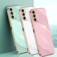 thumbnail image 2 of Luxury 6D Plating Case For Samsung A25 A55 A15 A35 A33 5G Soft Galaxy S24 S23 Ultra S22 Plus FE A54 A34 A13 A32 A14 A24 4G Cover, 2 of 5